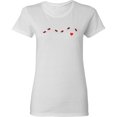 thumbnail image 3 of Inktastic Ladybug Trail Women's T-Shirt, 3 of 5