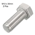 thumbnail image 3 of Tornillos de cabeza hexagonal M12 de 30mm de acero inoxidable 304 2 pcs, 3 of 3