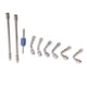 thumbnail image 1 of Extensiones de válvula de neumático, extensores de vástago de válvula Extensores de vástago de válvula de metal Adaptador de extensión de vástago de válvula Construcción robusta, 1 of 9