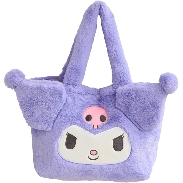 Xishao Kawali Kuromi My Melody Cinnamoroll babyCinnamoroll Cartoon Rucksacks Kawali Soft Plush Anime Cute Fluffy Backpack dz646-O dz646-O Xishao Juguetes