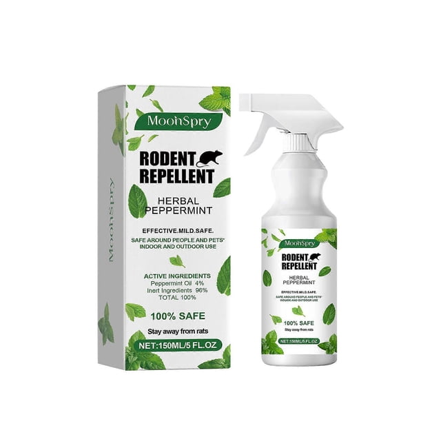 Squirrel-Rodents Deterrent Spray Long-Lasting Indoor Outdoor Protection for Truck Auto