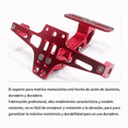 thumbnail image 4 of Soporte Ajustable Para Matrícula De Motocicleta Con Luces rojo, 4 of 5