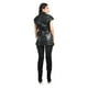 thumbnail image 3 of Chaleco de vinipiel con cinto Roman Fashion /Juvenil, LV001 (Negro) negro M, 3 of 5