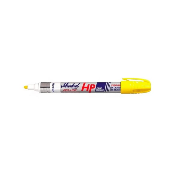 Permanent Liquid Paint Marker, Medium Tip, Yellow Color Family, Paint