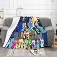 thumbnail image 2 of My Lit-Tle Pony Fleece Blanket Super Soft Cozy Throw Blanket Fuzzy Comfy Flannel Blanket Warm Plush Blankets And Throws For Couch, Sofa, Bed 50"X40", 2 of 7