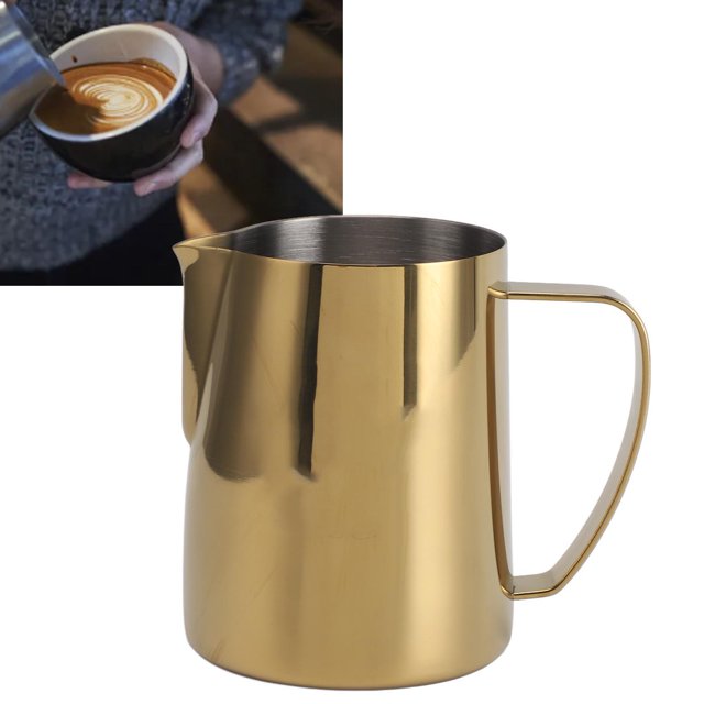 304 Stainless Steel Milk Frothing Pitcher For Home, Durable And Versatile Coffee Steaming Cup