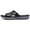 Black Gray, variant on Woobling Mens Shower Slipper Color Block House Shoes Open Toe Summer Slippers Lightweight Shoe Beach Slides Gray Orange 6.5