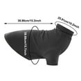 thumbnail image 2 of KMWGRE Small Dog Clothes Warm Pet Apparel Cozy Puppy Outfit For Indoor Outdoor Wear Comfortable Pet Wear Black5 20X25CM, 2 of 3