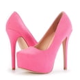 thumbnail image 4 of DREAM PAIRS Women's Swan-30 Platform High Heel Dress Pumps, 4 of 6