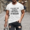 thumbnail image 1 of Qertyioot Coupe Classique Léger T-Shirt à Manches Courtes Imprimé à Col Rond pour Homme Décontracté Mode Hauts, 1 of 4