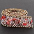 thumbnail image 3 of TOPINCN Ribbon, Crystal Ribbon, 2.5cm For Dress Accessories Decoration Wedding Dress Necklace Bracelet, 3 of 8