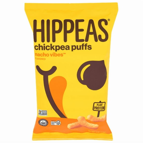 Hippeas Nacho Vibes Chickpea Puffs 4 oz - Pack of 3