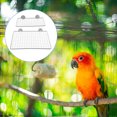 thumbnail image 3 of SHISUYAN 2pcs Stainless Steel Parrot Resting Platform Jumping Stand Bird Perch Cage Rack for Parakeets Cockatiels and Medium Birds for Home and Pet Shops, 3 of 9