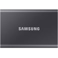 thumbnail image 3 of Samsung T7 Portable SSD - MU-PC1T0T/AM - USB 3.2 (Gen2, 10Gbps) External SSD - 1TB - Grey [Open Box], 3 of 6