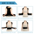 thumbnail image 3 of Aofit Posture Corrector Back Brace for Men and Women, New Version Lumbar Support for Posture Improving and Pain Relief, 3 of 4