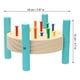 thumbnail image 3 of 1 Juego de mesa para clavar madera para niños, martillo de juguete, banco de trabajo de madera para niños pequeños, 3 of 8