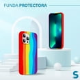 thumbnail image 2 of Funda de Protección para iPhone 13 / 13 Pro / 13 Pro Max - Sovico - Silicón Arcoíris, 2 of 6