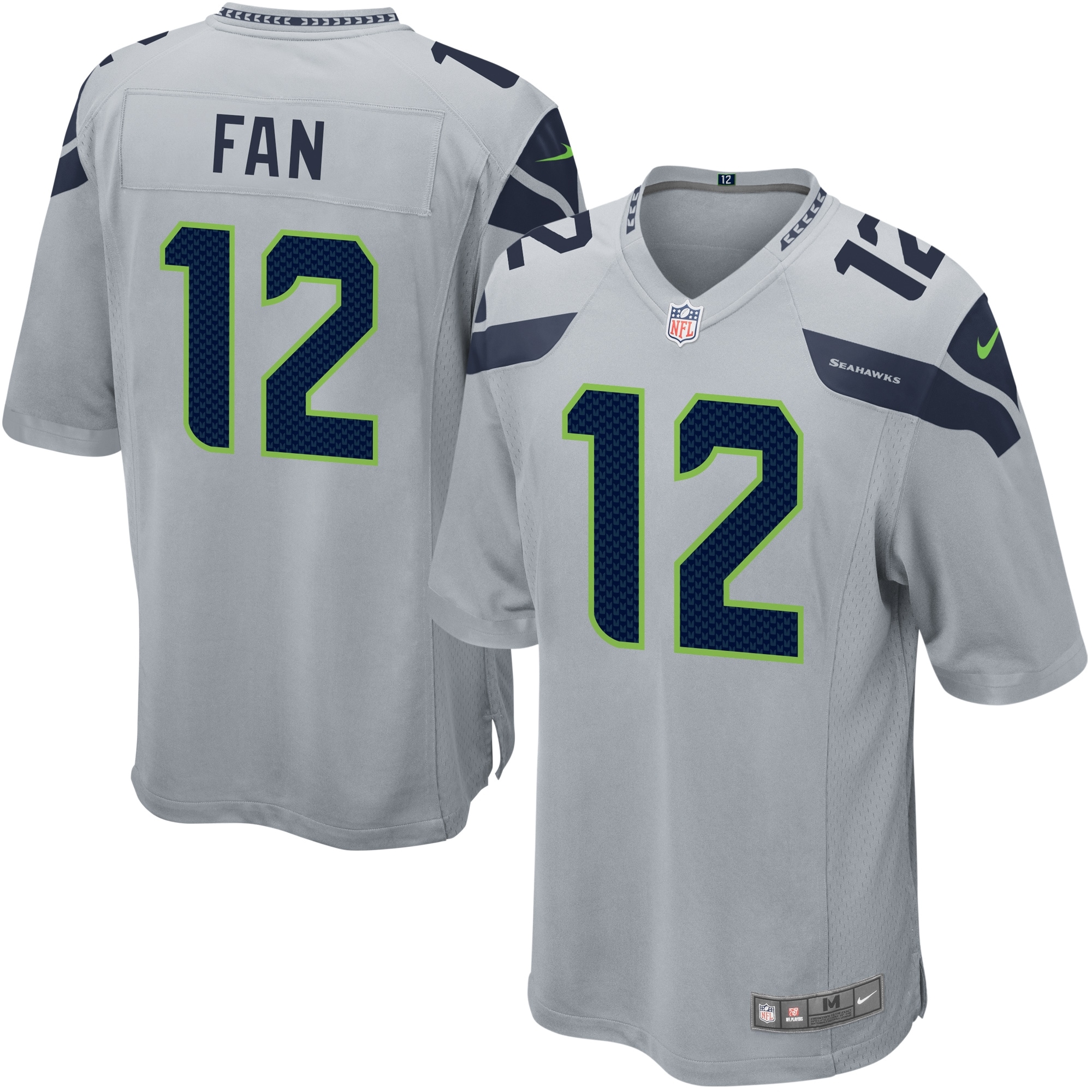 12s Seattle Seahawks Nike Alternate 