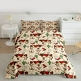 thumbnail image 2 of Feelyou Western Highland Cow Queen Comforter Set, Cartoon Tribal Cactus Bedding Sets, Rustic Animal Reversible Bedding Comforter Set, Microfiber Bedroom Decor, 3-Piece, 2 of 8