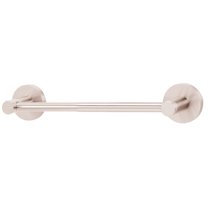Contemporary I 12" Wall Mounted Towel Bar, Polished Nickel