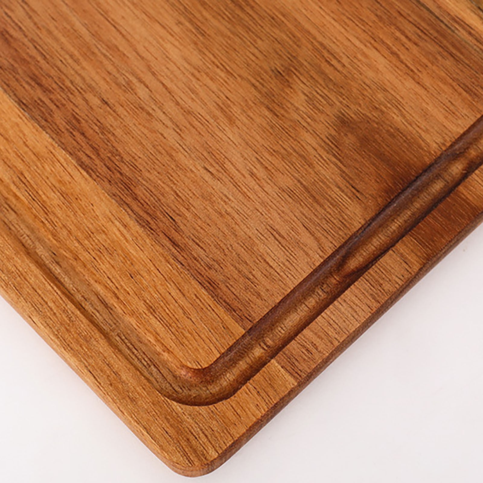 Wood Cutting Board Wood Charcuterie Board With Handle Round/Rectangular Portable Wood Dinner Plate Serving Tray Kitchen Chopping Board For Meat Bread Vegetables Fruits Food