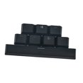 thumbnail image 1 of 8 piezas de PBT para mecánico, barra espaciadora de 6.25U, tapas de es de 1.25U Negro Sunnimix Teclas de teclado, 1 of 3