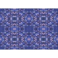 thumbnail image 1 of Ahgly Company Machine Washable Indoor Rectangle Transitional Light Slate Blue Area Rugs, 4' x 6', 1 of 7