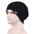 thumbnail image 4 of Kelon Cuffed Knit Beanie, Soft Warm Watch Cap, Unisex Windproof Ski Hat for Cold Weather, One Size Bomber Hats, 4 of 4