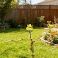 thumbnail image 7 of Fairy Wand Beaded Garden Stakes, Bee Garden Stakes Fairy Wand DIY Beaded Stakes, Garden Decor Includes Crystal Stopper Top, Bee Pendant, for Craft Supply, Outdoor Decorations, Yellow, 7 of 7
