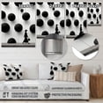 thumbnail image 4 of Designart "Black and White Minimalist woman photo In Black and White"Fashion Metal Wall Art Black Glam Bedroom Wall Art, 4 of 6