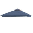 thumbnail image 2 of Garden Winds Replacement Canopy Top Cover for the GT Steel Finial Gazebo -Standard 350 - Midnight Trellis, 2 of 8