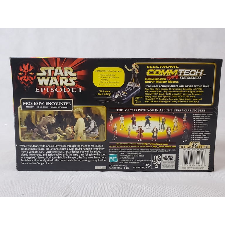 Star Wars Episode I, 1999 Mos Espa Encounter Set - Anakin, Sebulba