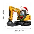 thumbnail image 2 of 24 Pcs Christmas Construction Vehicles Ornaments, Cute Acrylic Tree Decor for Student Party, Holiday Gifts 24 Pc Set, 2 of 6
