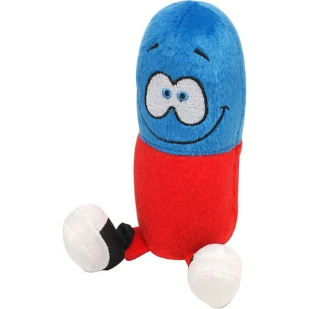 Giggling Happy Pill- Blue & Red, Laughter is the best medicine By Just For