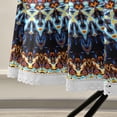 thumbnail image 5 of Dreamtimes Mandala Round Tablecloth 60", Waterproof Tablecloth Stain Resistant and Wrinkle Decorative Patio Table Cloths for Kitchen Dinning Room Party Home Garden Picnic, 5 of 7