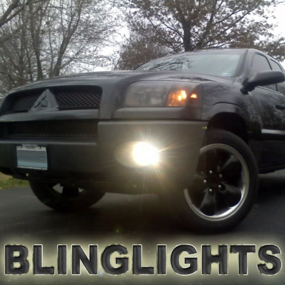 For 2006 2007 2008 2009 Mitsubishi Raider Halo Fog Lamps Angel Eye Light Kit