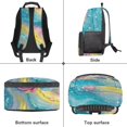 thumbnail image 5 of KUIFORTI Colorful Axolotl Girls School Backpack Kids Bookbag Comfortable Lightweight with Laptop Compartment Suitable for Elementary Primary Middle, 5 of 7