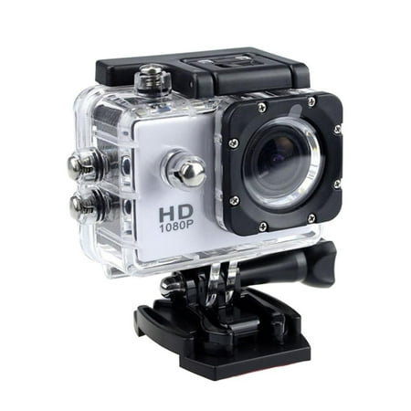 Image of 1080P Sports Camera 12MP Underwater Waterproof Camera with Wide-Angle Lens and Mounting Accessory Kits