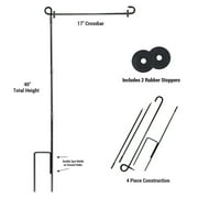 Garden Flag Stand and Stopper Set