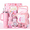 Pink, variant on 15Pcs Birthday Gifts for Women, Relaxing Spa Basket with Luxury Flannel Blanket and 40 oz Tumbler - Care Package for Her, Mom, Wife, Friends - Valentine's, Mother's Day, Christmas Birthday Gifts