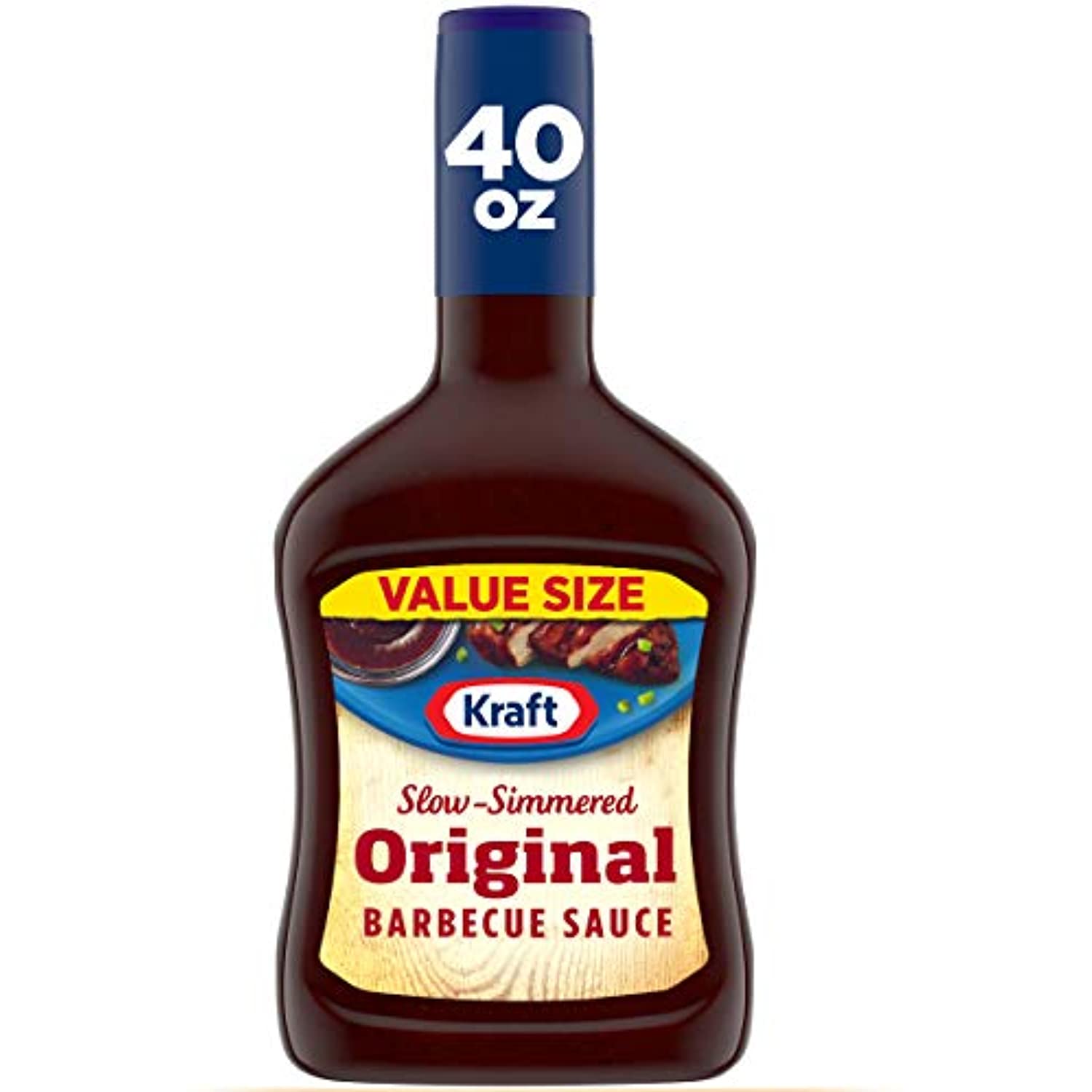 Kraft Original SlowSimmered Barbecue Sauce (6 Ct Pack, 40 Oz Bottles