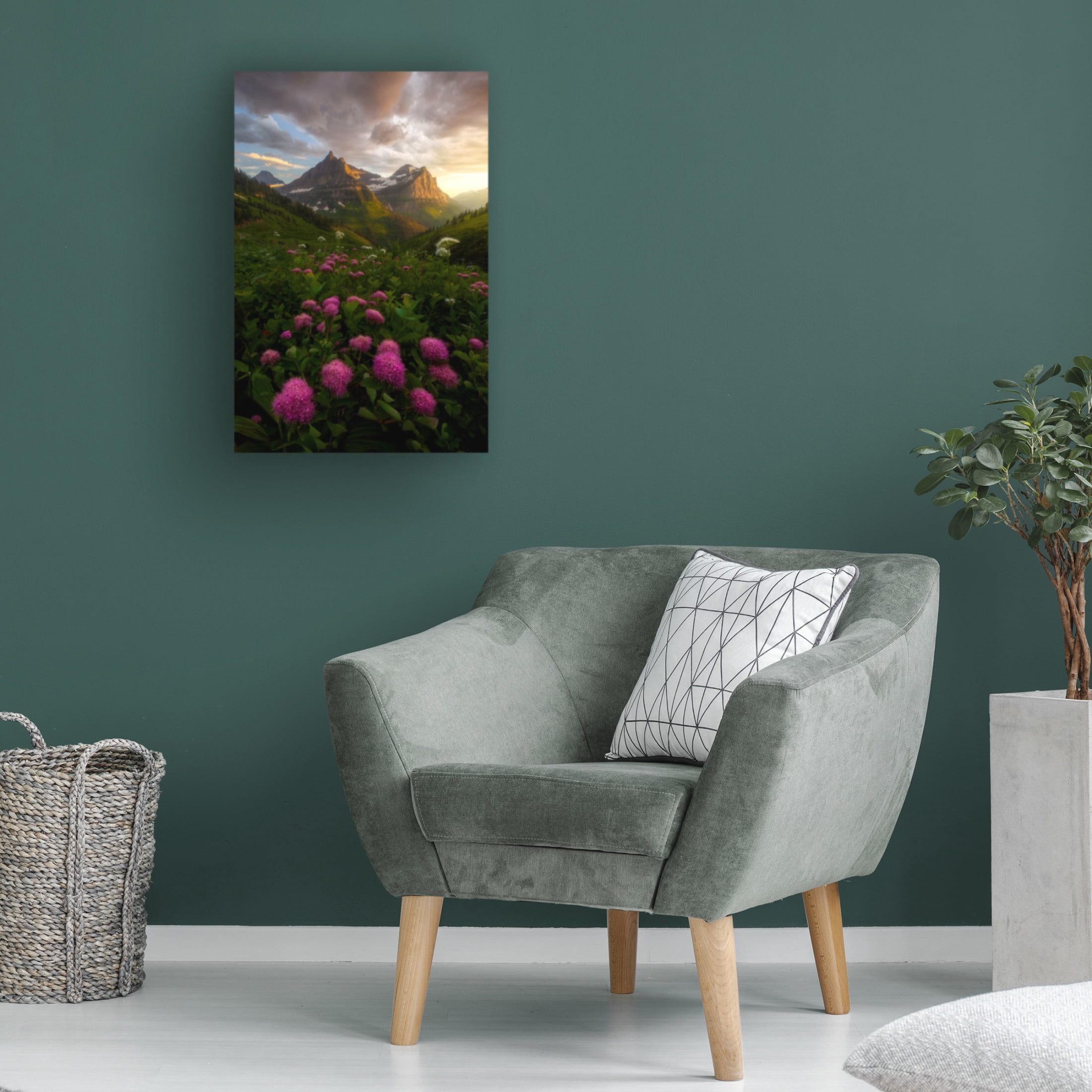 Canvas Wall Art - Ryan Dyar 'As It Fades' Wall Art for Living Room, Bedroom, or Office Décor by Trademark Fine Art - 12 x 19 Inches