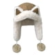 thumbnail image 1 of Gorro de cazador con orejas de animal para mujer, protección auditiva para pesca, escalada, camping y ciclismo. Café, 1 of 9