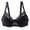 Black, variant on Women's Lace Bra Sheer Balconette Underwire Unlined Everyday Bras Lingerie Push Up Plus Size Bras with Adjustable Shoulder Strap Large Size