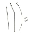 thumbnail image 2 of Colaxi Desktop Hanging Tent Light Holder Rack for Picnic Outdoor Activities Fishing Silver 2 Section, 2 of 8