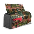 thumbnail image 2 of Daiia Dog On Floral Couch Mailbox Cover , Magnetic Welcome Mailbox Wraps Post Letter Box Cover for Garden Yard Home Decor-25.5x21 in, 2 of 7