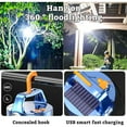 thumbnail image 5 of Solar and USB Rechargeable Camping Light with Remote Control, Built-in Power Bank and IPX65 Waterproof Rating for Tent, Hiking, Emergency Phone Charging Outdoors, 5 of 8