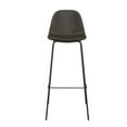 thumbnail image 2 of Pemberly Row Vegan Leather Bar Height Stools (Set of 2) in Black, 2 of 5
