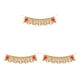 thumbnail image 4 of Riwesomey Banderines temáticos de vacaciones Colgante romántico Adornar Banderas Decoraciones Artesanía Propuesta Banners Colgantes Suministros para Type1 NO1 Riwesomey CBP344831, 4 of 6
