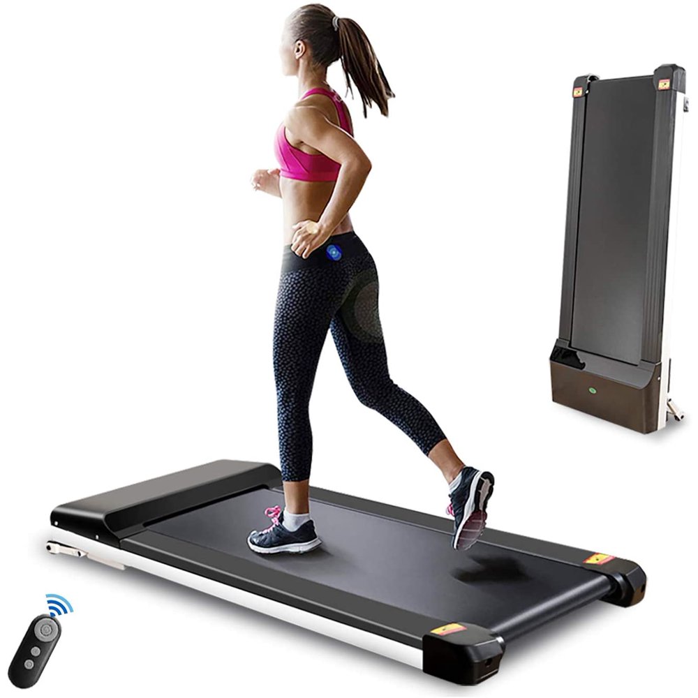 Arkham Running Machine Portable Treadmill with Foldable Wheels, Under